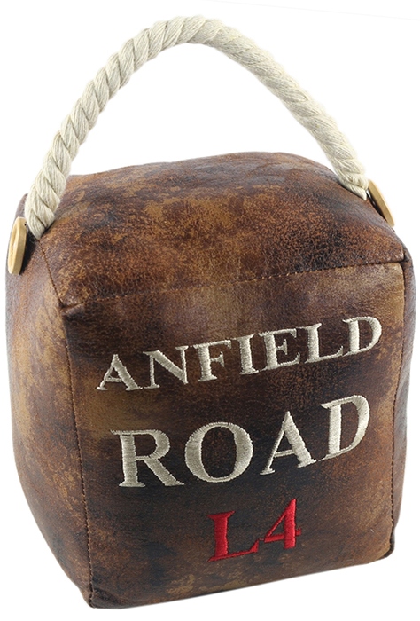 Faux Leather Anfield Road L4 Doorstop